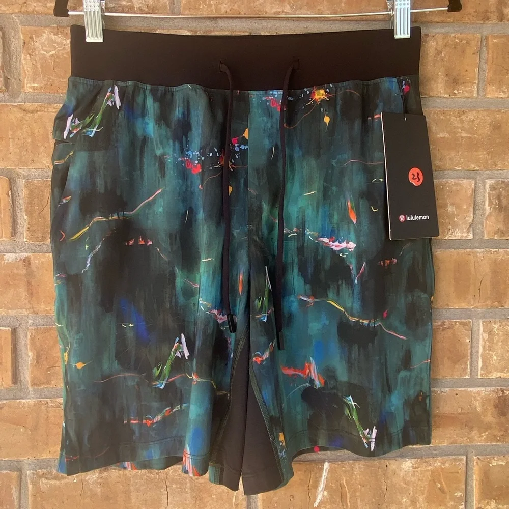Lululemon T.H.E. 7” Short *Linerless Paint Spark Multi, Small, New - Picture 5 of 13